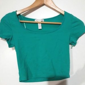 ⛔SOLD⛔Teal Crop-Top